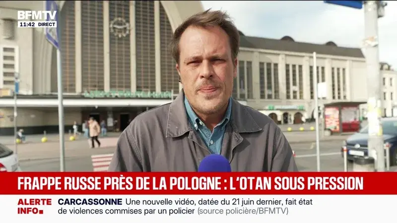 Une frappe russe sur un train à la frontière polonaise soulève des questions sur la sécurité des officiels occidentaux