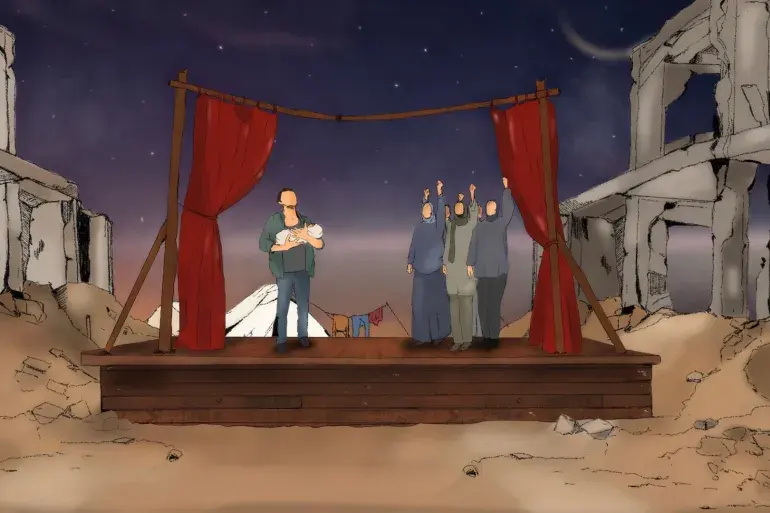 À Gaza, des comédiens transforment le traumatisme de la guerre en une pièce de théâtre résiliente