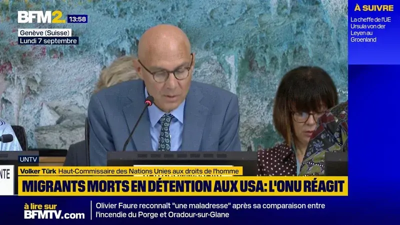 Le Haut-Commissaire aux droits de l'homme exige des comptes après le décès de 23 migrants aux États-Unis