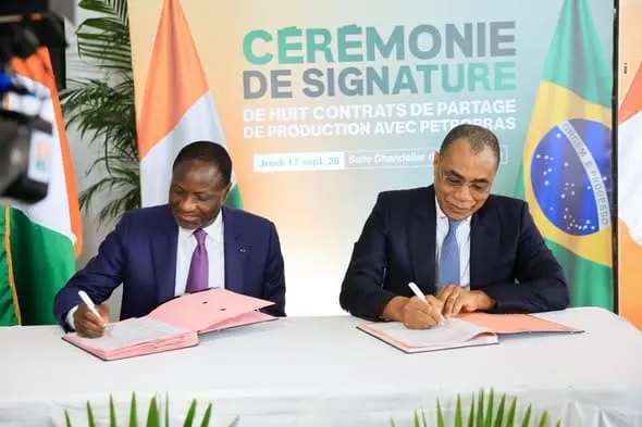 La Côte d'Ivoire scelle un partenariat stratégique avec Petrobras pour l'exploration pétrolière en eaux profondes