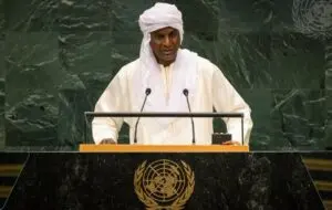 Le Premier ministre nigérien Ali Mahaman Lamine Zeine dénonce une stratégie de déstabilisation étrangère au Sahel devant l'ONU