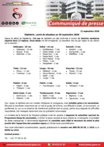 Le Sénégal face à une recrudescence de la diphtérie : 114 cas confirmés et 11 décès recensés