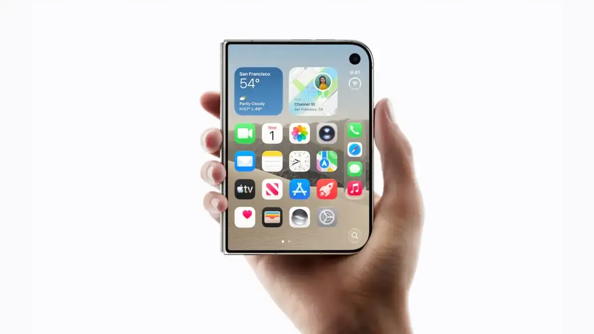 Apple définit les standards d'affichage pour son premier smartphone pliable, l'iPhone Duo
