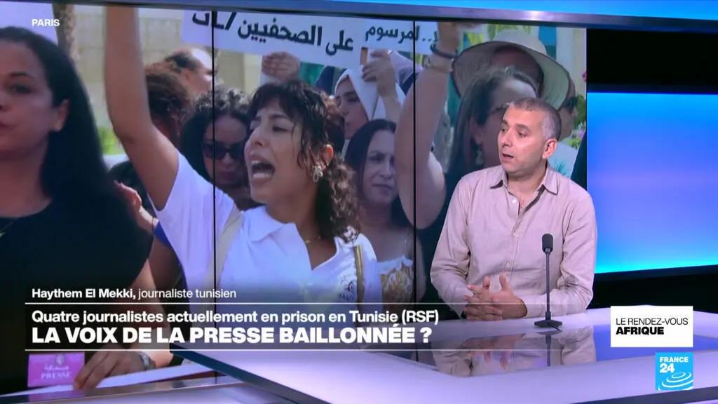 Exil du journaliste tunisien Haythem El Mekki : un an de prison et la crainte d’une voix dissidente étouffée