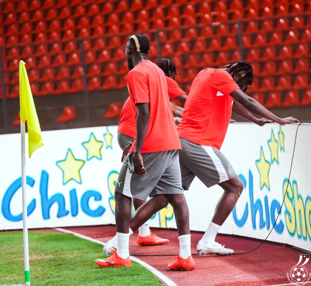 Les Black Stars du Ghana finalisent leur préparation à Bouaké avant le choc contre la Côte d'Ivoire