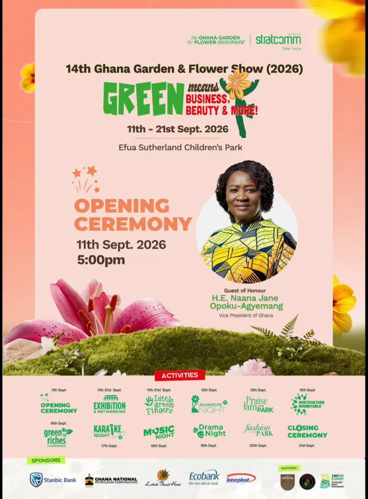 Le Ghana Garden and Flower Show 2026 place l'économie verte au cœur du développement urbain