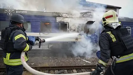 La multiplication des frappes russes sur le réseau ferroviaire ukrainien inquiète les capitales européennes