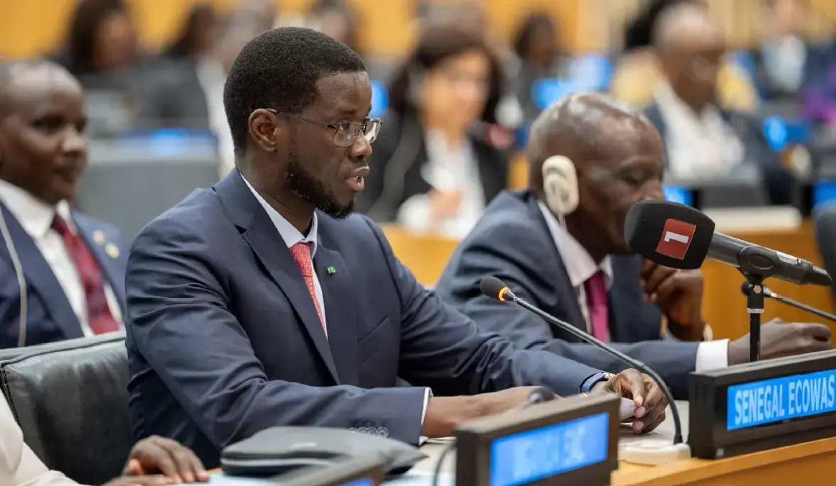 Bassirou Diomaye Faye porte la voix de l'Afrique de l'Ouest à la tribune de l'ONU