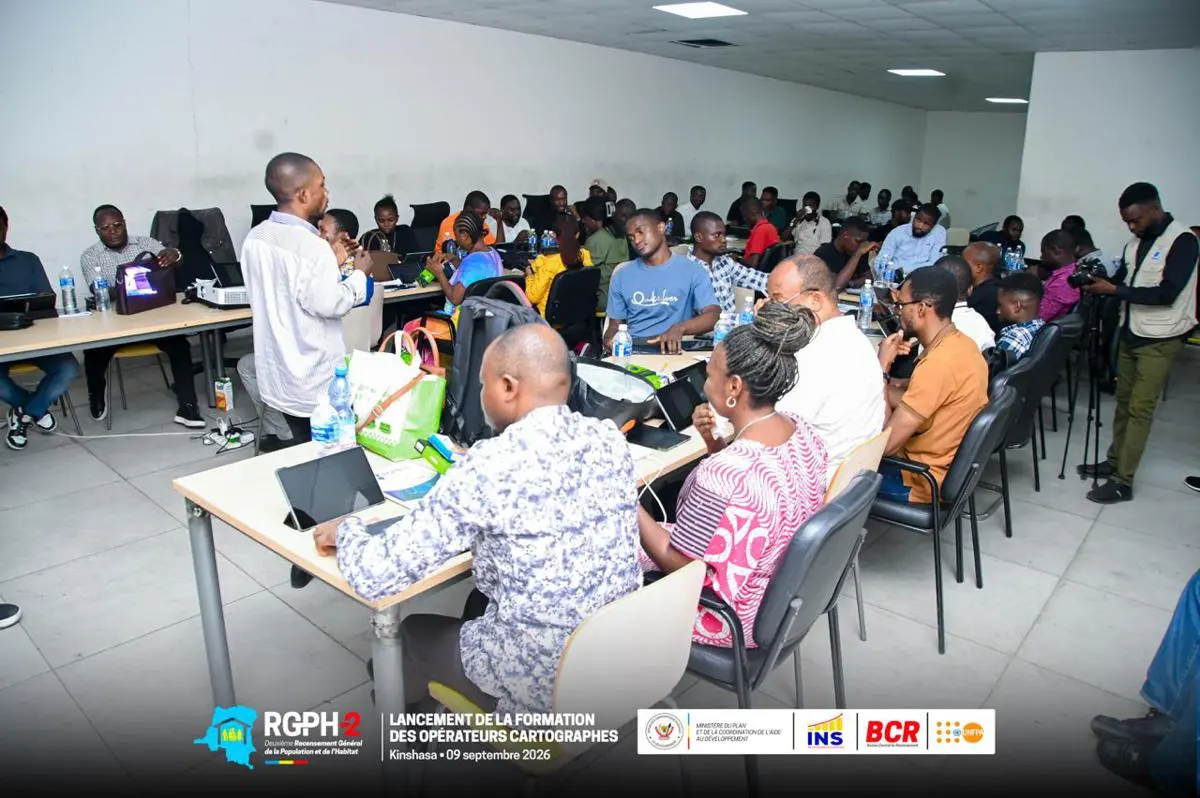 La République démocratique du Congo finalise la préparation technique de sa cartographie censitaire à Kinshasa