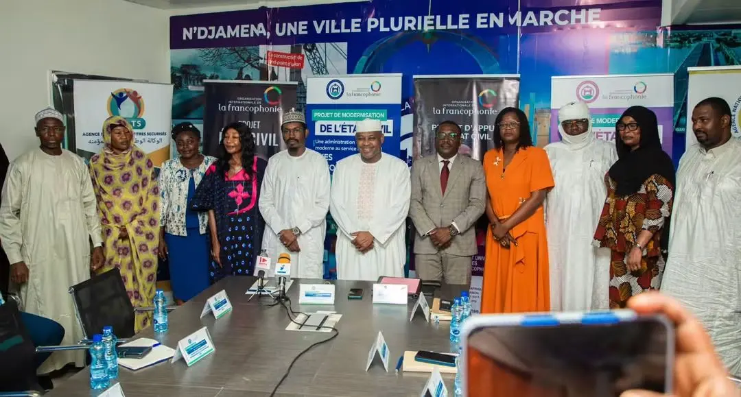 N'Djamena modernise son registre d’état civil grâce à un partenariat avec l’OIF et l’ANATS