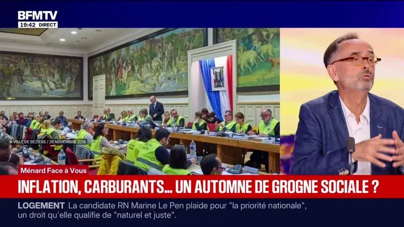 Robert Ménard revient sur l'héritage politique du mouvement des Gilets jaunes en France