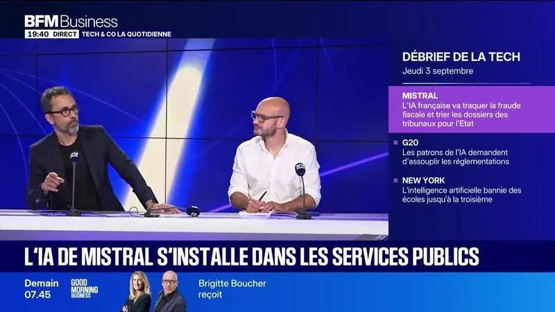 L'intégration de l'intelligence artificielle de Mistral au cœur de la modernisation des services publics