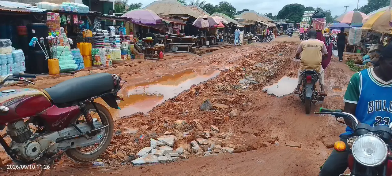 La dégradation des infrastructures routières étrangle l'activité commerciale du marché de Lafia