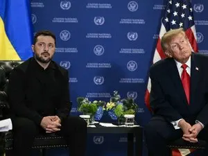 Guerre en Ukraine : Volodymyr Zelensky et Donald Trump appellent à une résolution du conflit avant l'hiver