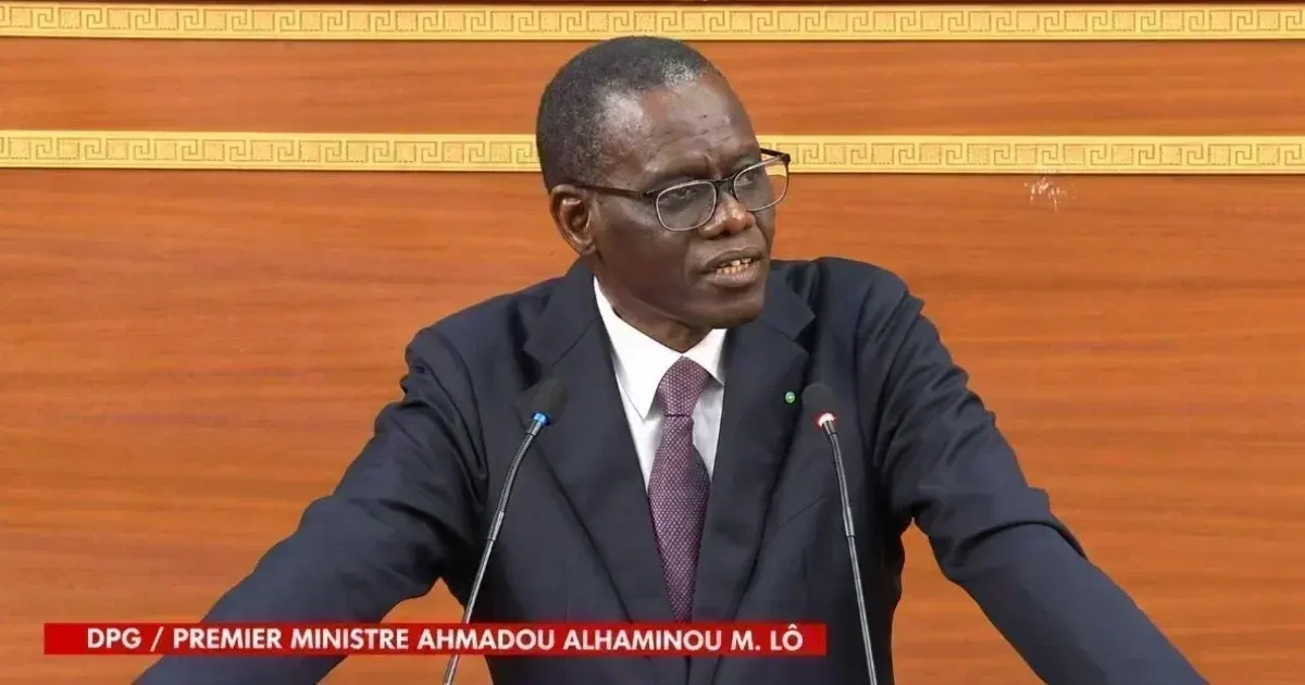 Sénégal : le Premier ministre Al Aminou Lô confirme un ajustement structurel, croissance à 2,5 % et financement à 60 %