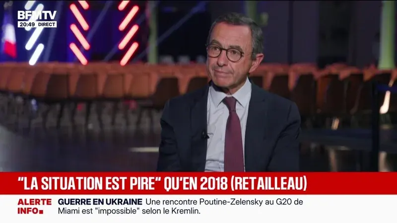 Présidentielle française : Bruno Retailleau se distancie des mouvements de contestation violents