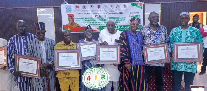 120 acteurs du Zondoma honorés pour leur engagement communautaire au Burkina Faso