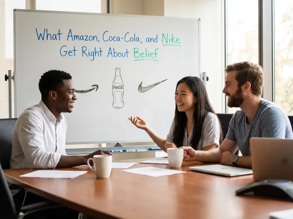 Comment Amazon, Coca-Cola et Nike bâtissent des cultures d'entreprise durables par la conviction