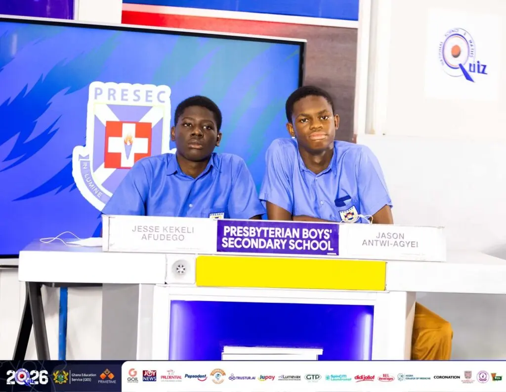 NSMQ 2026 : PRESEC-Legon, St Augustine's College et Accra Academy en finale d'un choc académique historique