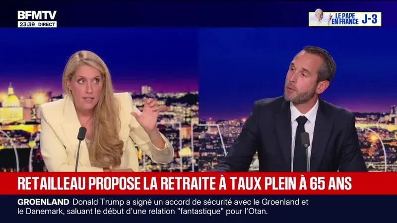 Bruno Retailleau relance le débat sur un âge de départ à 65 ans pour une retraite à taux plein