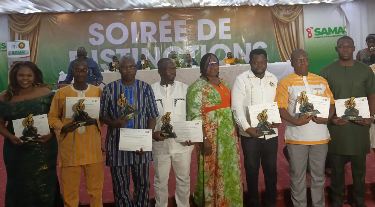 La 8ᵉ SAMAO se clôture à Ouagadougou avec un bilan très positif et la remise de prix aux leaders du secteur minier