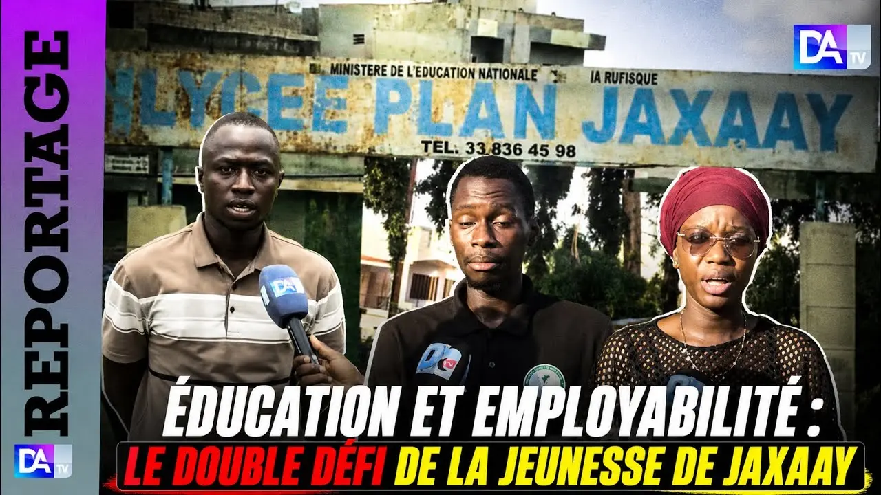 Jaxaay : le chômage et l'éducation des jeunes, un double défi pour l'avenir de la commune