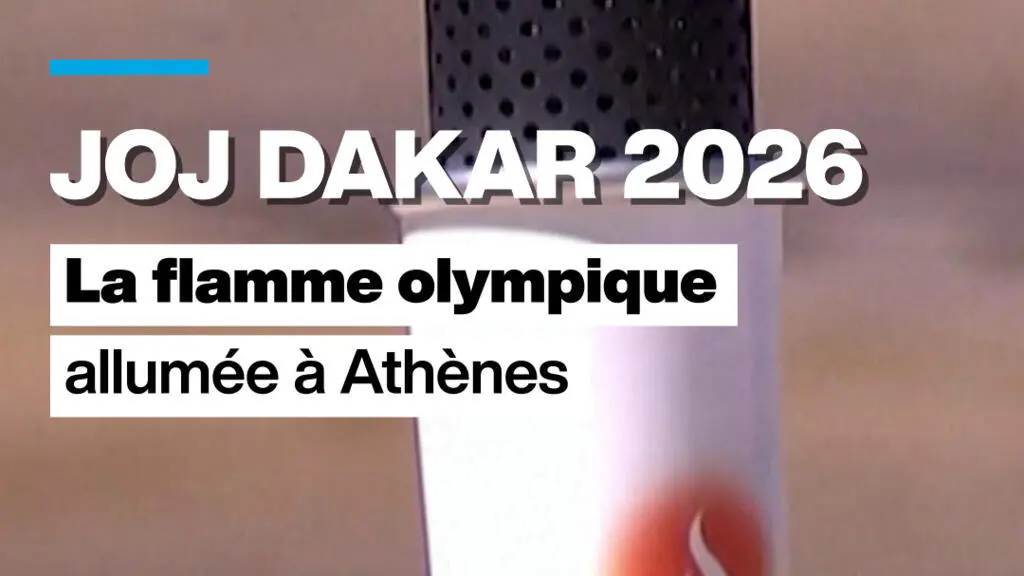La flamme olympique allumée à Athènes marque le lancement officiel des JOJ Dakar 2026