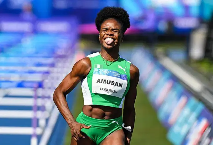 Tobi Amusan décroche l'argent aux World Athletics Ultimate Championships à Budapest