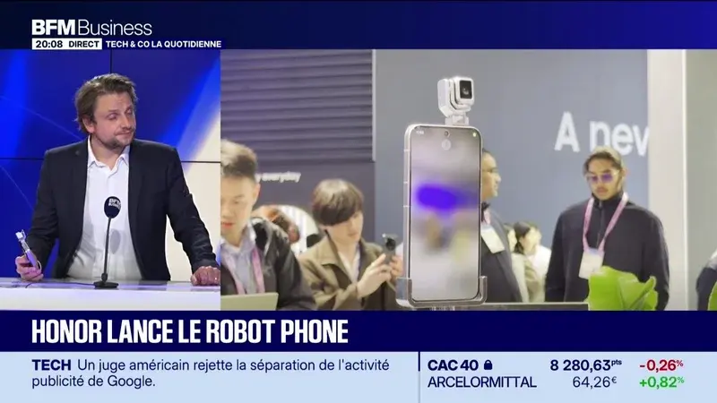HONOR Robot Phone : quand le smartphone devient un assistant mobile autonome