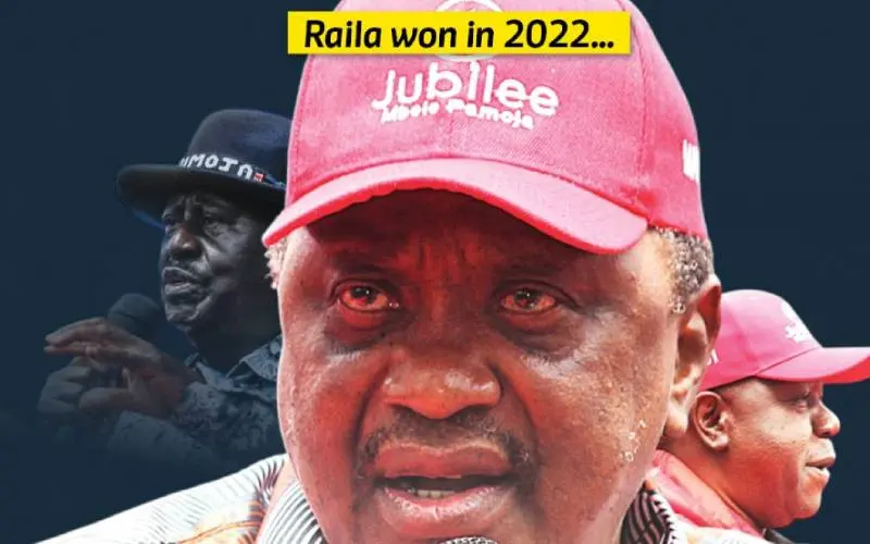 L'ancien président Uhuru Kenyatta remet en cause la légitimité du scrutin présidentiel kényan de 2022