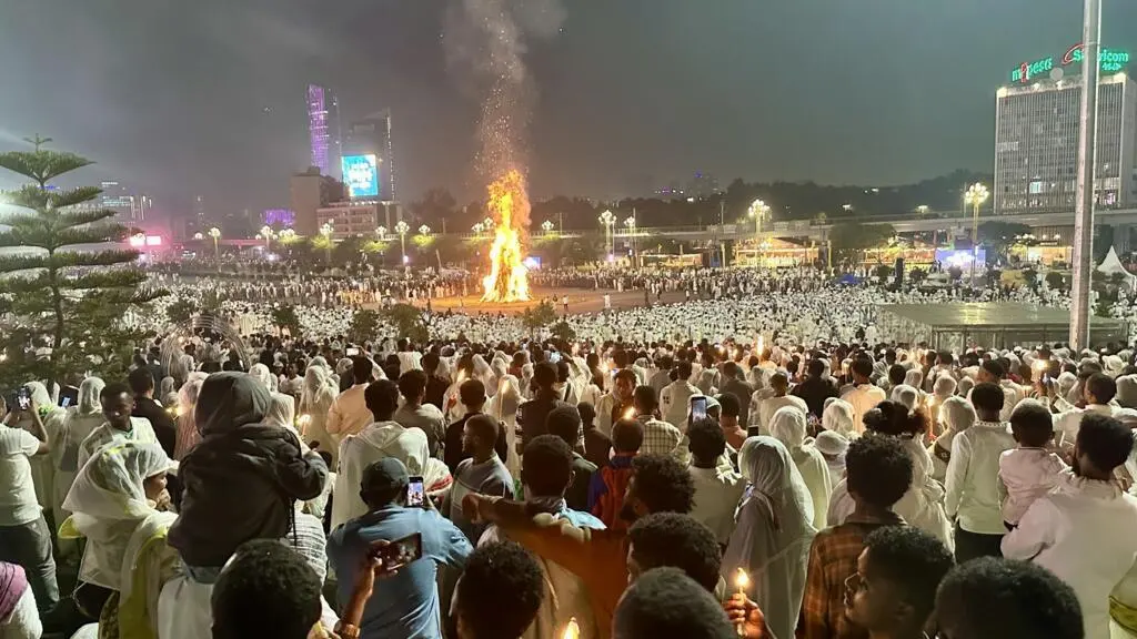 La célébration de la fête de Meskel à Addis-Abeba se déroule sous l'ombre persistante des conflits armés dans le nord de l'Éthiopie