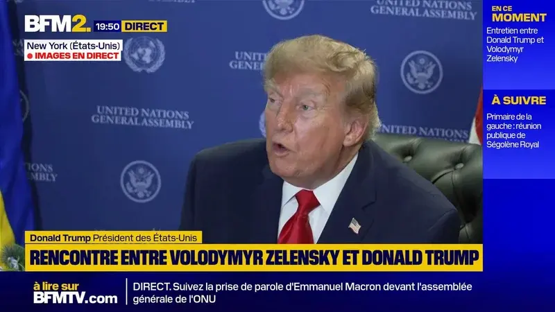 Donald Trump évoque une restriction des exportations de diesel américain lors d'un entretien avec Volodymyr Zelensky