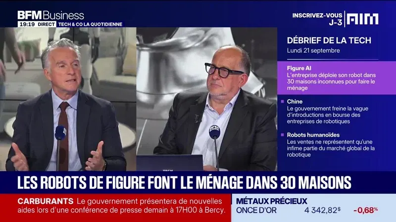 L'intégration des robots humanoïdes de Figure AI dans les foyers marque une étape clé pour la robotique domestique
