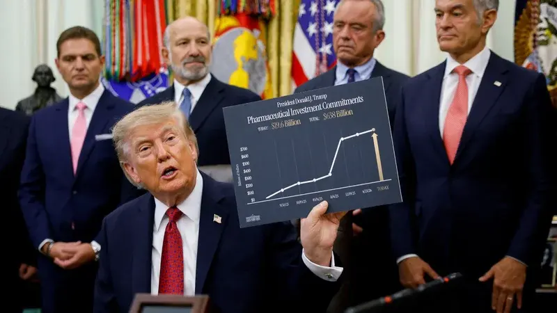 Industrie pharmaceutique : les accords de prix imposés par Washington n'entament pas les profits records