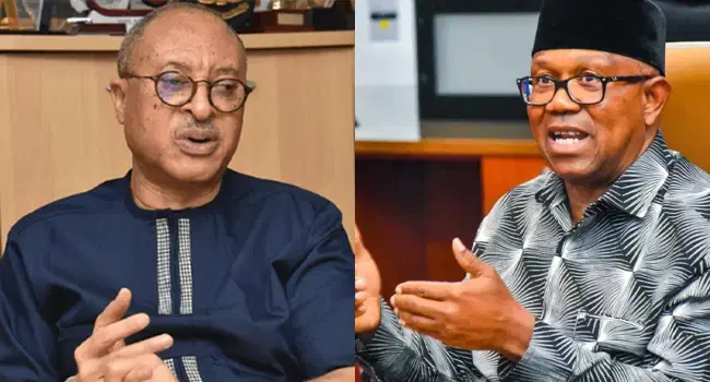 Pat Utomi soutient Peter Obi pour 2027 mais refuse toute candidature à la vice‑présidence