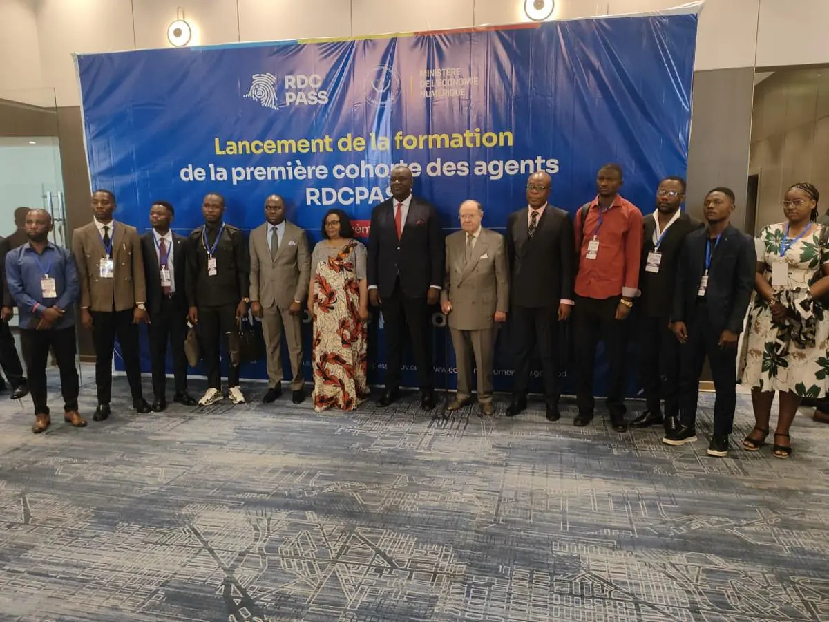 La RDC lance la formation des agents pour le déploiement opérationnel de l'identifiant numérique RDC-PASS