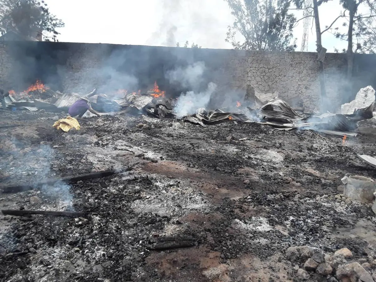 Deux incendies ravageurs à Goma plongent des dizaines de familles et de commerçants dans la précarité