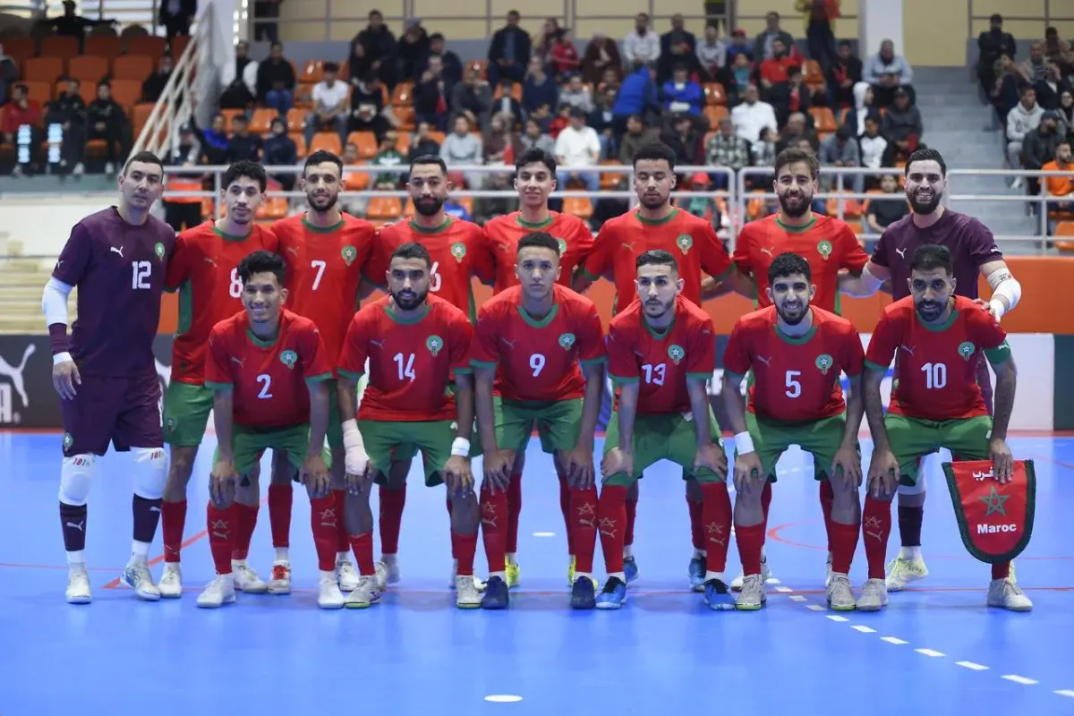 Maroc prépare sa sélection de futsal pour la CAN 2026 : 14 joueurs retenus par Hicham Dguig