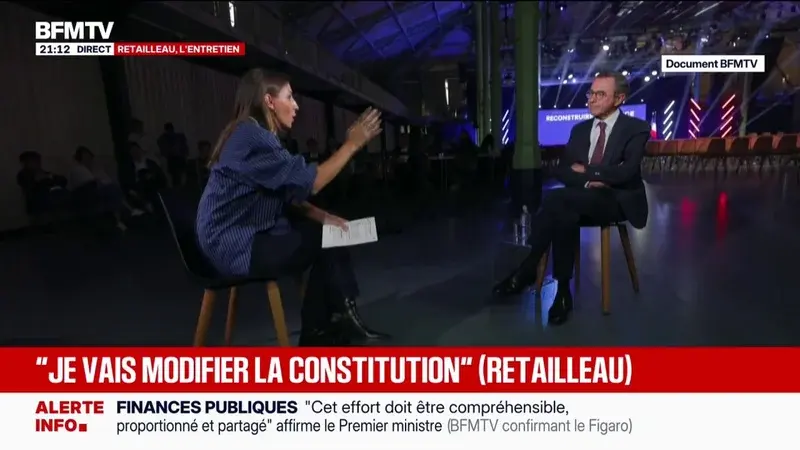 Bruno Retailleau clarifie sa ligne politique et dévoile ses priorités économiques pour la présidentielle