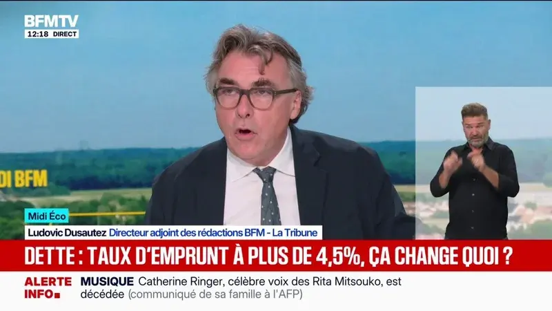 La France face à une tension historique sur sa dette souveraine avec des taux dépassant les 4,5%