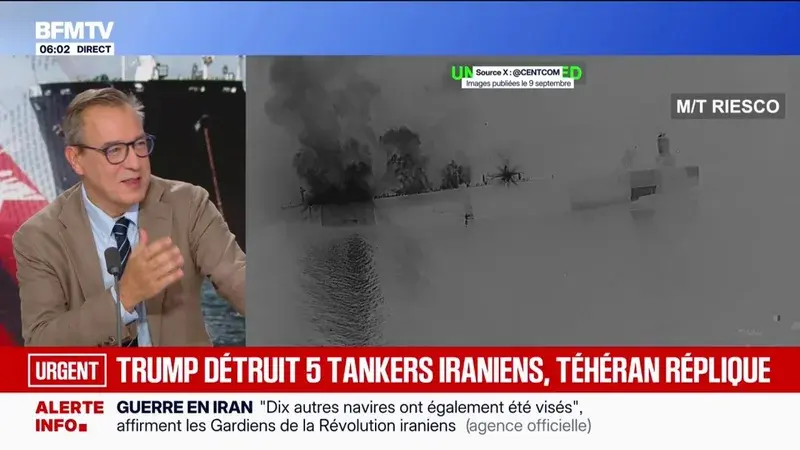 Iran riposte aux frappes américaines : nouvelles attaques contre des pétroliers liés aux États‑Unis dans le Golfe