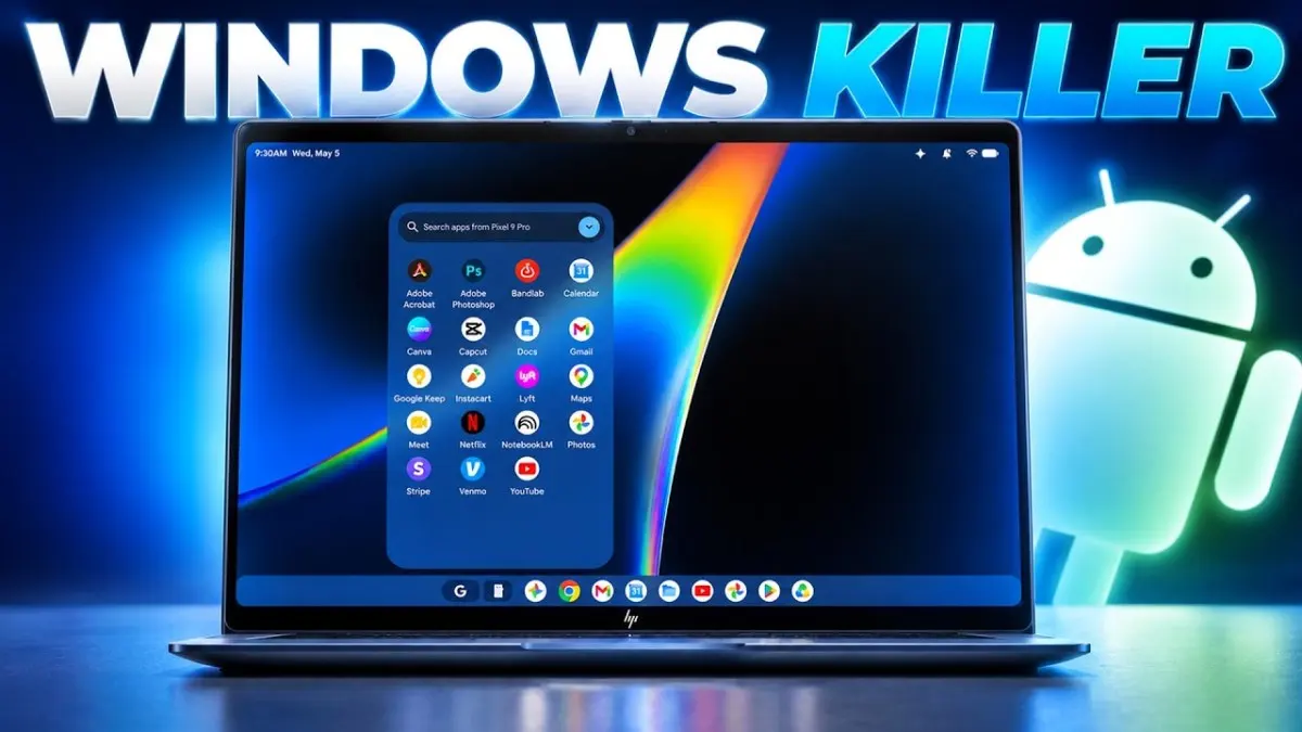 Google abandonne les Chromebook pour lancer les Googlebook sous Android