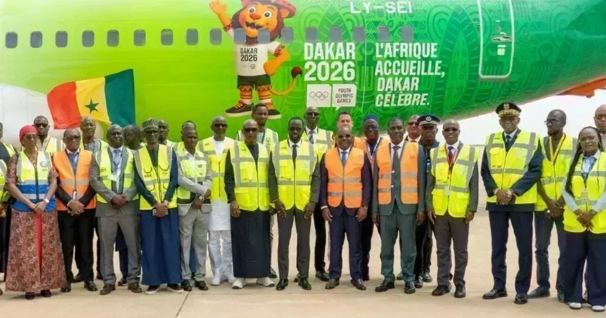 Air Sénégal renforce sa flotte avec l'acquisition d'un nouveau Boeing 737-800 baptisé Gorée