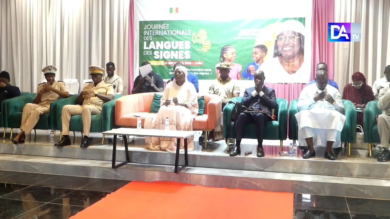 Le Sénégal renforce son engagement pour l'inclusion des personnes sourdes lors de la 9e Journée internationale des langues des signes