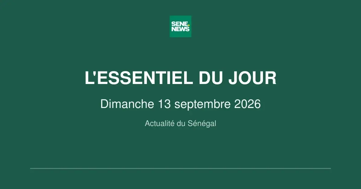 Remaniements et nominations marquent une séquence politique intense au Sénégal en ce mois de septembre 2026