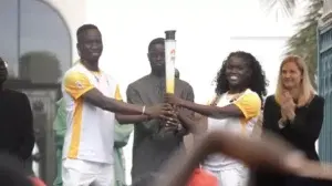 Le Sénégal marque l'histoire olympique avec l'arrivée de la flamme des JOJ 2026