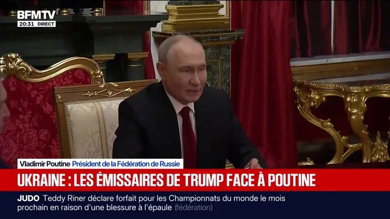 Vladimir Poutine annonce un cessez-le-feu de trois jours à Kiev avant la visite des émissaires américains Kushner et Witkoff