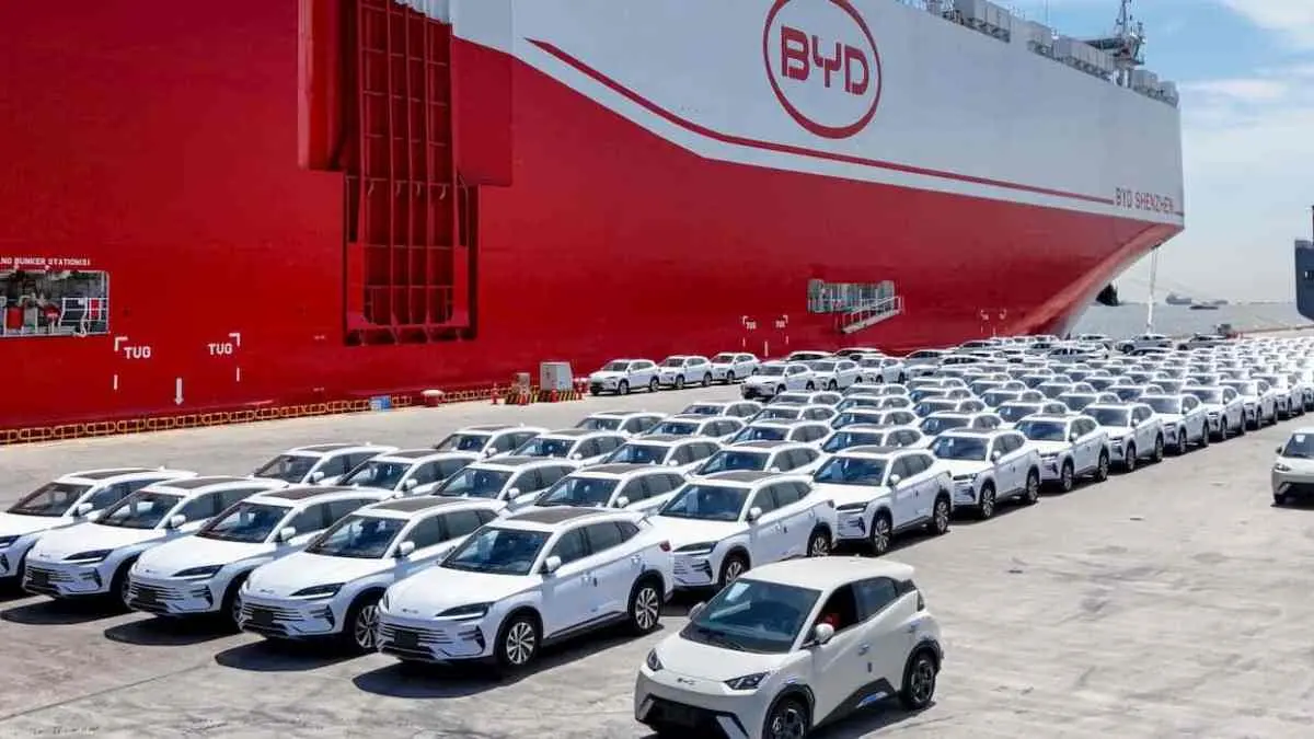 Le constructeur automobile BYD réalise désormais la majorité de ses revenus hors de Chine
