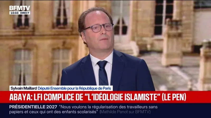 Sylvain Maillard réaffirme l’interdiction de l’abaya à l’école, invoquant la laïcité face à la proposition de La France Insoumise