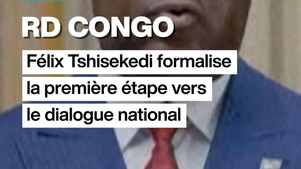 Le président congolais Félix Tshisekedi lance officiellement la première phase du dialogue national